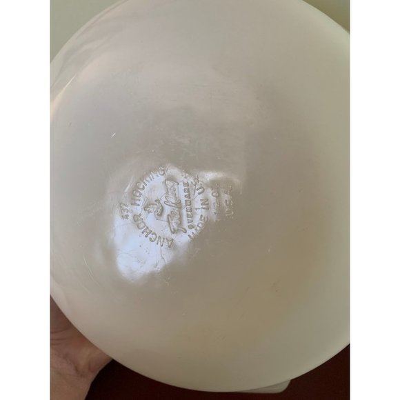 Green meadow number 437 glass big fire king casserole dish​ - Picture 6 of 6